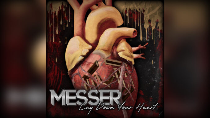 MESSER 'Lay Down Your Heart (Remastered) - Single' - COVER PHOTO MESSER 'Lay Down Your Heart (Remastered) - Single' - COVER PHOTO