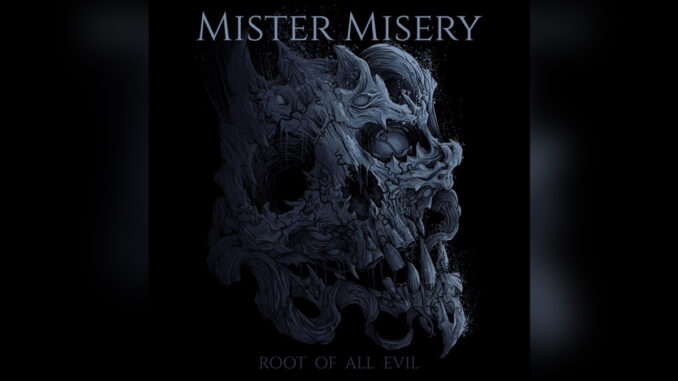 MISTER MISERY 'Root of All Evil - Single' - COVER PHOTO