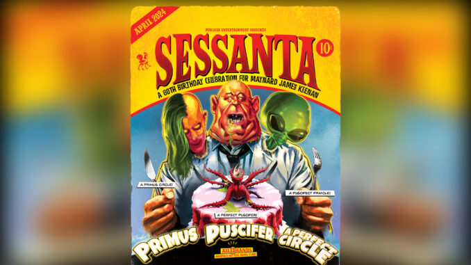 PUSCIFER-A PERFECT CIRCLE-PRIMUS 2024 Tour - Cover Photo PUSCIFER-A PERFECT CIRCLE-PRIMUS 2024 Tour - Cover Photo