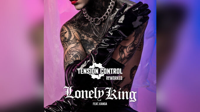 RAY NOIR 'Lonely King (Tension Control Reworked) [feat. KANGA & TENSION CONTROL] - Single' - COVER PHOTO