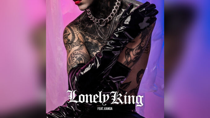 RAY NOIR 'Lonely King (feat. KANGA) - Single' - COVER PHOTO