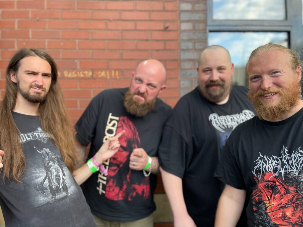 Gore House Prod. – FOETAL JUICE Pummels The Masses w/ New Drum Playthrough “Gore Mountain” + UK Tour Dates For New Album “Grotesque”