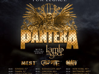 Housecore Records Recording Artists NEST, CHILD BITE, And SNAFU To Open Select Pantera Shows Next Month!