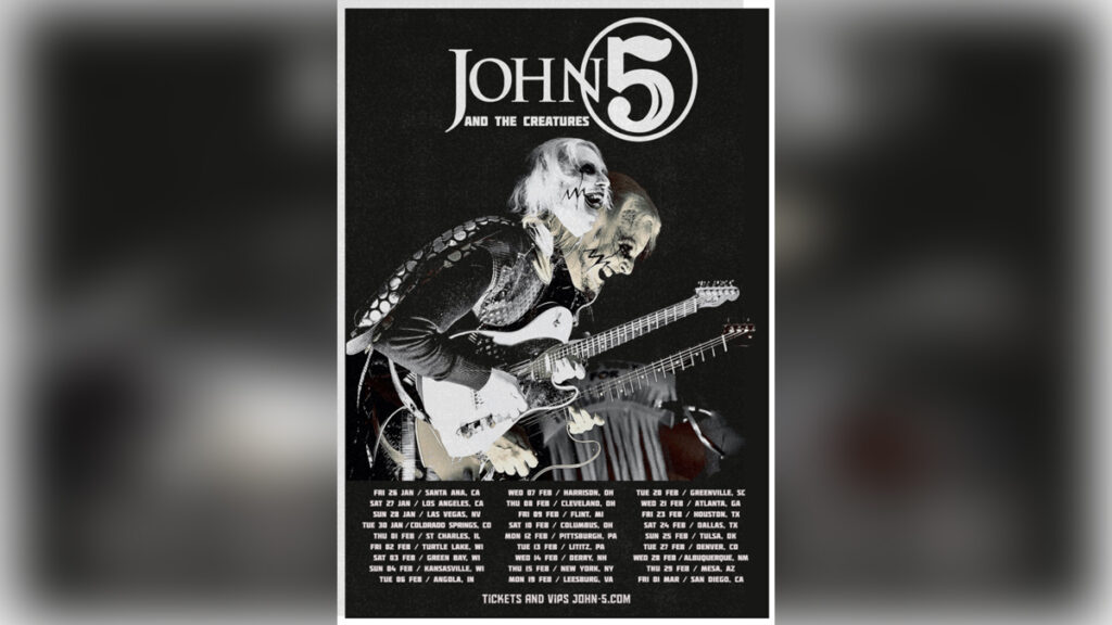 JOHN 5 2024 Tour - COVER PHOTO