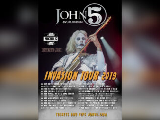JOHN 5 Invasion Tour 2019 2nd Leg - COVER PHOTO