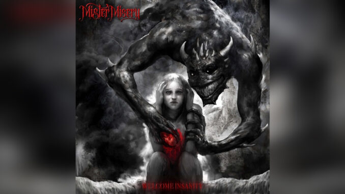 MISTER MISERY 'Welcome Insanity - Single' - COVER PHOTO