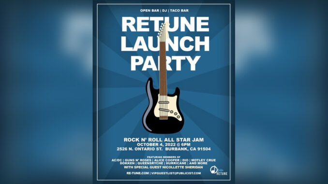 RETUNE Launch Party - COVER PHOTO