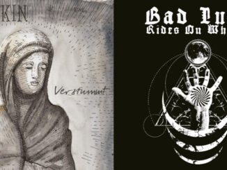 CROWSKIN / BAD LUCK RIDES ON WHEELS Verstummt / Monocelestial Chords Split LP Out Today And Streaming In Its Entirety Through Exile On Mainstream