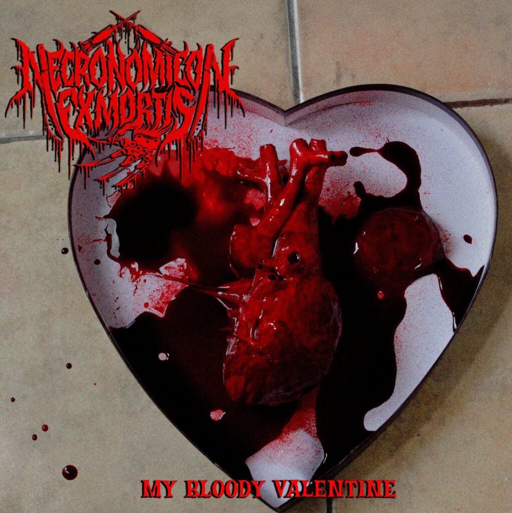 NECRONOMICON EX MORTIS’ Love Holiday Video “My Bloody Valentine” Brings Back The Gory Days of Slashers, Raw Death And Wailing Solos!