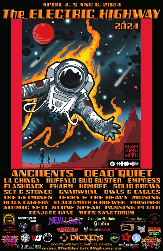 The Electric Highway Festival (Calgary, AB) Announces 2024 Lineup w/ Anciients, Dead Quiet, La Chinga, Buffalo Bud Buster, Empress and more!