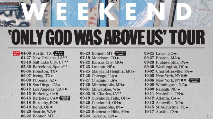 VAMPIRE WEEKEND RELEASES FIRST NEW MUSIC IN FIVE YEARS & ANNOUNCE NORTH AMERICAN TOUR DATES VAMPIRE WEEKEND RELEASES FIRST NEW MUSIC IN FIVE YEARS & ANNOUNCE NORTH AMERICAN TOUR DATES