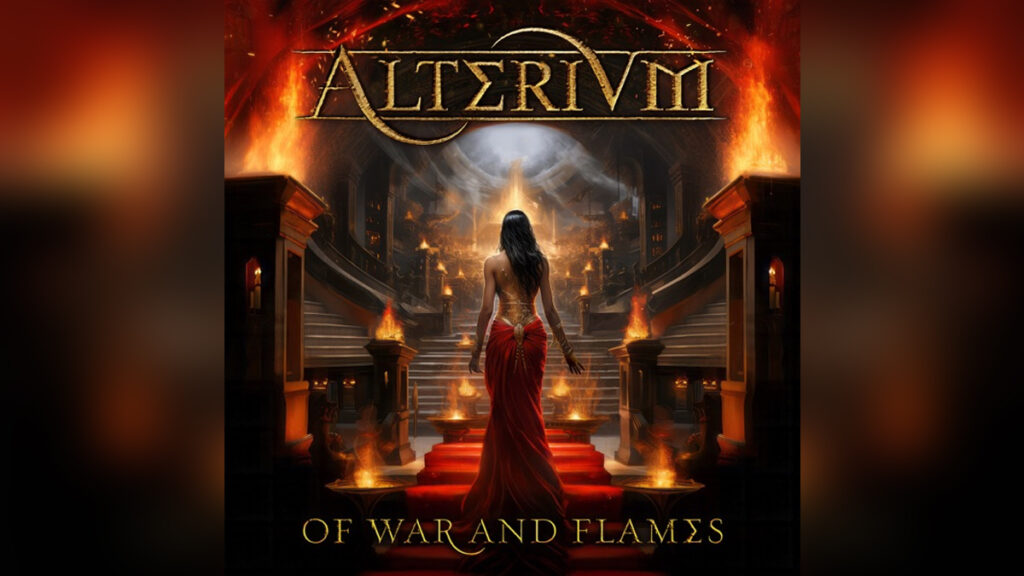 ALTERIUM 'Of War and Flames' - COVER PHOTO