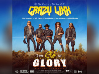 CRAZY LIXX 'Two Shots At Glory' - COVER PHOTO
