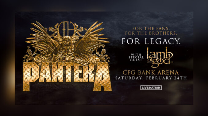 PANTERA Baltimore Concert 2024 - COVER PHOTO