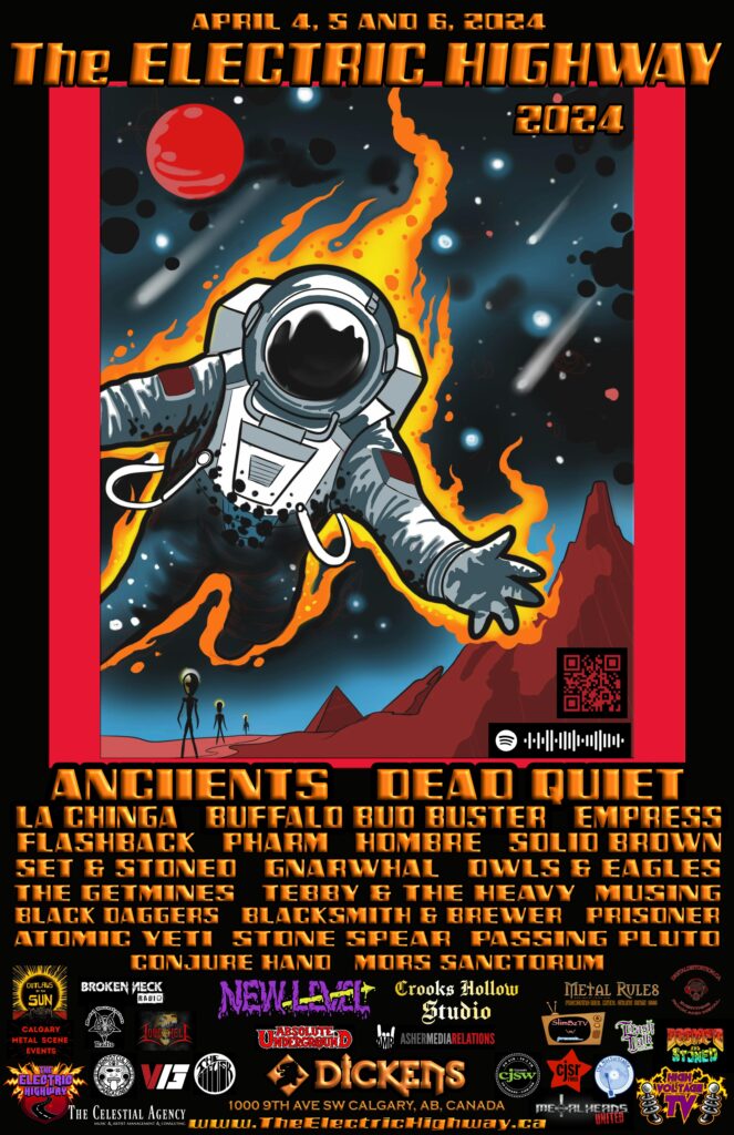 Check Out! The Electric Highway Festival (Calgary, AB) Spotify Playlist for 2024 Lineup w/ Anciients, Dead Quiet, La Chinga, Buffalo Bud Buster, Empress and more!