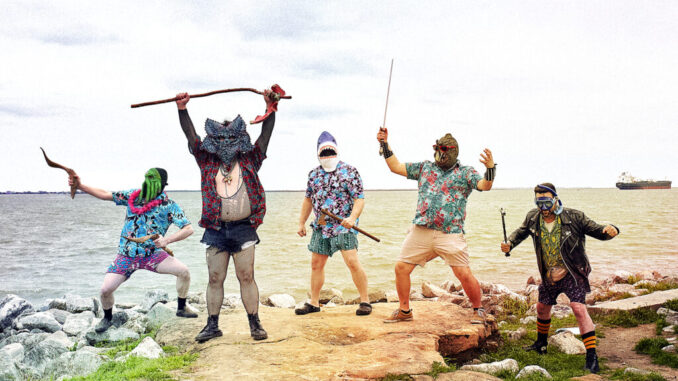 KÃLGA: Everything Is Noise Premieres Black Tides Full-Length From Blackened Surf Rock Outfit Featuring Current/Former Members Of Dead To A Dying World, Sabbath Assembly, Wrekmeister Harmonies, And More; Record To Drop This Friday!