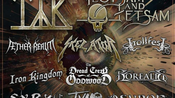 Reminder – This Week – April 11-13 – Vancouver – HYPERSPACE METALFEST w/ Týr, Flotsam and Jetsam, Skelator, Trollfest, Aether Realm, Iron Kingdom and more!