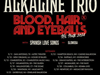 ALKALINE TRIO: SEPTEMBER NORTH AMERICAN TOUR DATE TICKET PRESALE AVAILABLE NOW