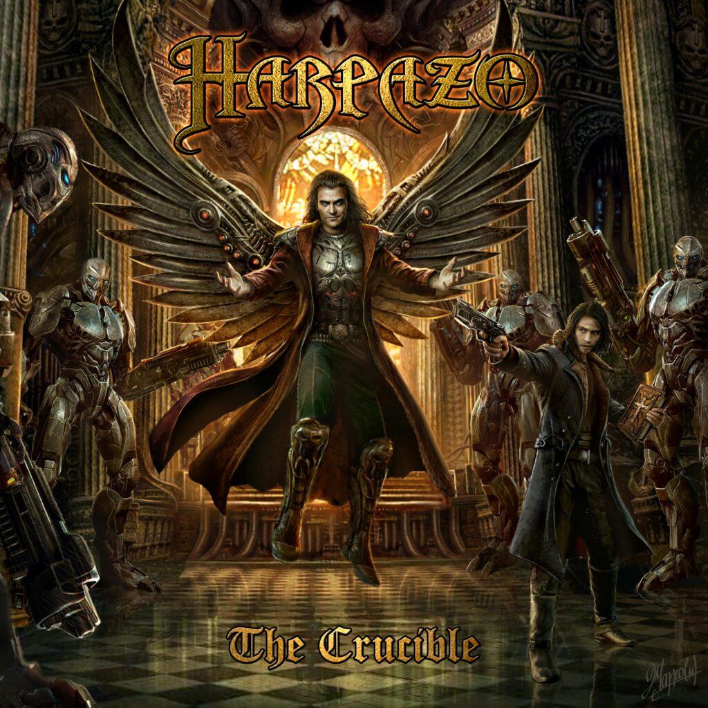 Out Now! Rockshots Records – HARPAZO Shares Dynamic Lyric Video “Ichor” For Futuristic Rock Opera Album âThe Crucibleâ