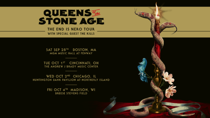 QUEENS OF THE STONE AGE: Final 2024 Dates of The End Is Nero World Tour Announced