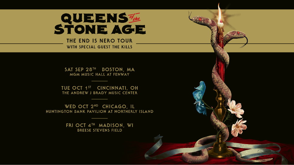 QUEENS OF THE STONE AGE: Final 2024 Dates of The End Is Nero World Tour Announced