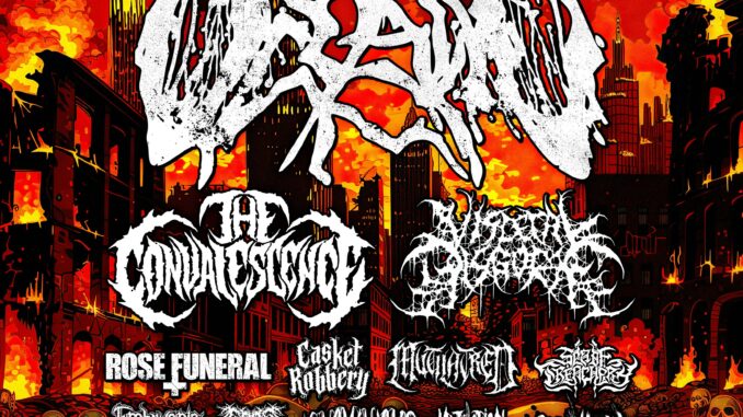 Reminder – June 8th – TOLEDO DEATH FEST w/ OCEANO, THE CONVALESCENCE, VISCERAL DISGORGE, ROSE FUNERAL, CASKET ROBBERY and more! Reminder – June 8th – TOLEDO DEATH FEST w/ OCEANO, THE CONVALESCENCE, VISCERAL DISGORGE, ROSE FUNERAL, CASKET ROBBERY and more!