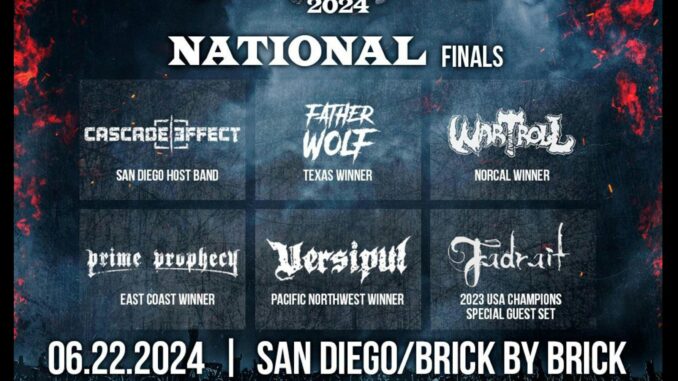 WACKEN METAL BATTLE USA Announces 2024 National Final Bands w/ w/ Cascade Effect, WarTroll, Versipul, Prime Prophecy, Father Wolf – One Band To Conquer Them All & Play Wacken Open Air