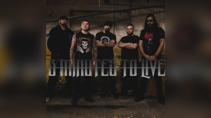 3 MINUTES TO LIVE Promo Pic - COVER PHOTO