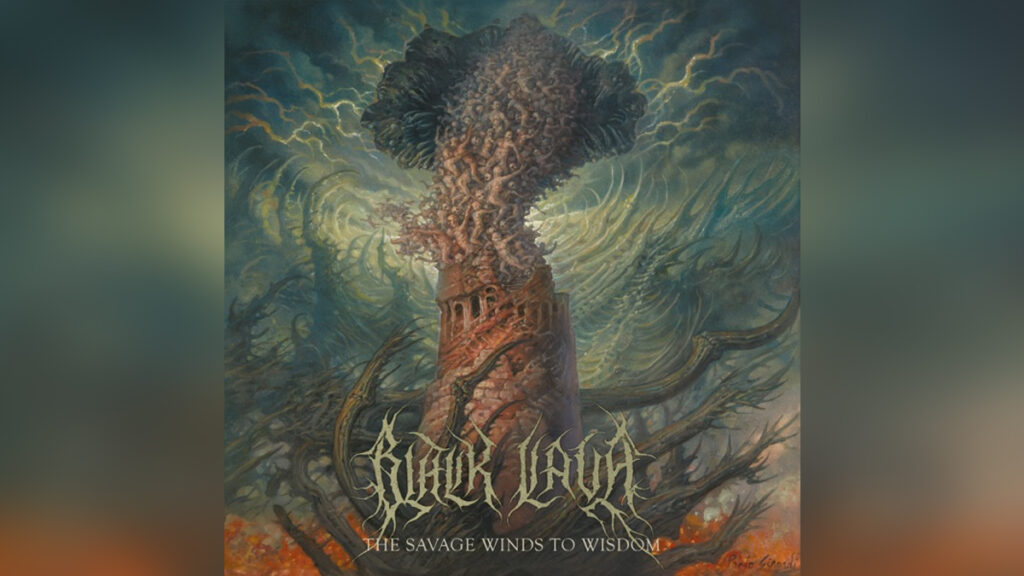 BLACK LAVA 'The Savage Winds To Wisdom' - COVER PHOTO