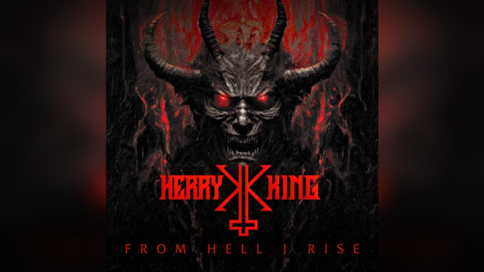 KERRY KING 'From Hell I Rise' - COVER PHOTO