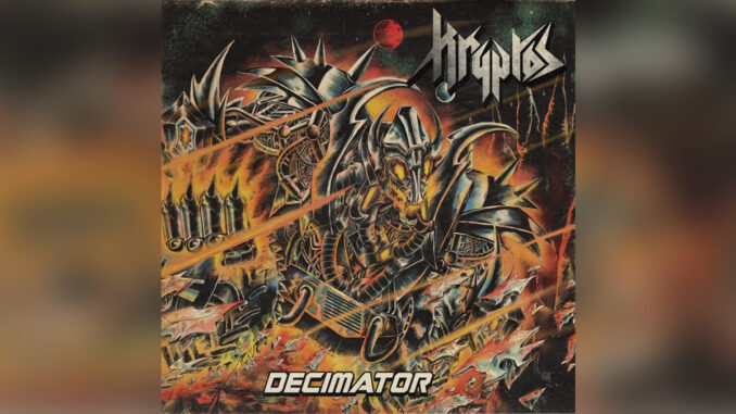 KRYPTOS 'Decimator' - COVER PHOTO KRYPTOS 'Decimator' - COVER PHOTO