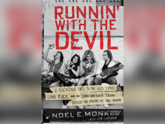 ‘Runnin' With the Devil A Backstage Pass to the Wild Times, Loud Rock, and the Down and Dirty Truth Behind the Making of Van Halen’ by NOEL E. MONK & JOE LAYDEN - COVER PHOTO
