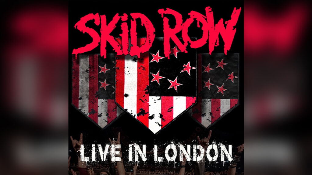 SKID ROW 'Live in London' - COVER PHOTO