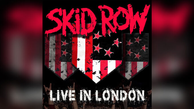 SKID ROW 'Live in London' - COVER PHOTO