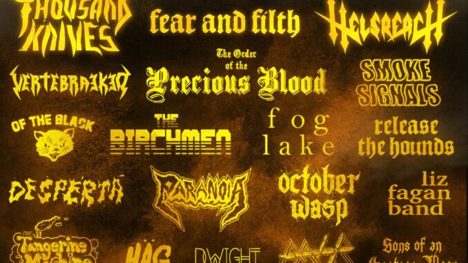 Heavy NFLD Fest Announces 2024 Lineup w/ THOUSAND KNIVES, FEAR AND FILTH, HELSREACH, VERTEBREAKER, THE ORDER OF THE PRECIOUS BLOOD, SMOKE SIGNALS And More! Heavy NFLD Fest Announces 2024 Lineup w/ THOUSAND KNIVES, FEAR AND FILTH, HELSREACH, VERTEBREAKER, THE ORDER OF THE PRECIOUS BLOOD, SMOKE SIGNALS And More!