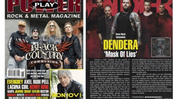 m/ Powerplay Rock and Metal Magazine – June 2024 m/ w/ Rockshots Records – Dendera, Folkrim, Violet Eternal, Hypersonic, LÃ¿nx, NATE SILVA, Never Elected