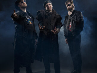 MANIC ABRAXAS: Echoes And Dust Streams Steve Austin-Produced Fourth Album From Bangor, Maine-Based Dystopian Metal/Punk Trio, Skinformation; Record Drops This Friday