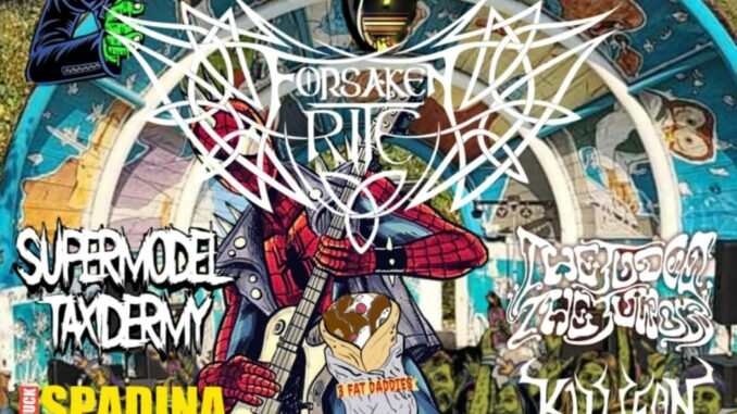 Fort McMurray’s SUPERMODEL TAXIDERMY Announces Lineup For Their Open Air Fest “Party In The Park 2” – Sept 14th