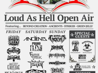 Reminder – Aug 2-4 – LOUD AS HELL 2024 w/ BEYOND CREATION, STRIKER, ANCIIENTS, POUND OF FLESH, GREEN JELLY, THE CONVALESCENCE AND MORE!