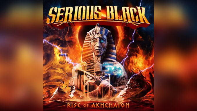 SERIOUS BLACK 'Rise of Akhenaton' - COVER PHOTO