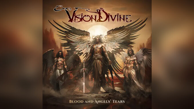 VISION DIVINE 'Blood And Angels' Tears' - COVER PHOTO VISION DIVINE 'Blood And Angels' Tears' - COVER PHOTO