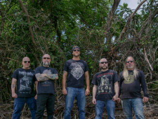 DISTANT DOMINION: Decibel Magazine Premieres âSolar Flare Tsunamiâ Lyric Video; Ripping Through Time Debut From Krieg, Polterchrist, Mortal Decay Members Nears Release On Fetzner Death Records