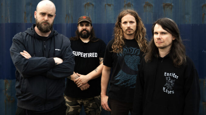 LIVING GATE, Featuring Members Of YOB, Amenra, And Wiegedood, To Release Debut Full-Length Suffer As One On October 25th Through Relapse Records