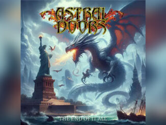 ASTRAL DOORS 'The End Of It All' - Cover Photo