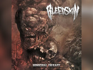 BLEEDSKIN 'Homicidal Therapy' - COVER PHOTO