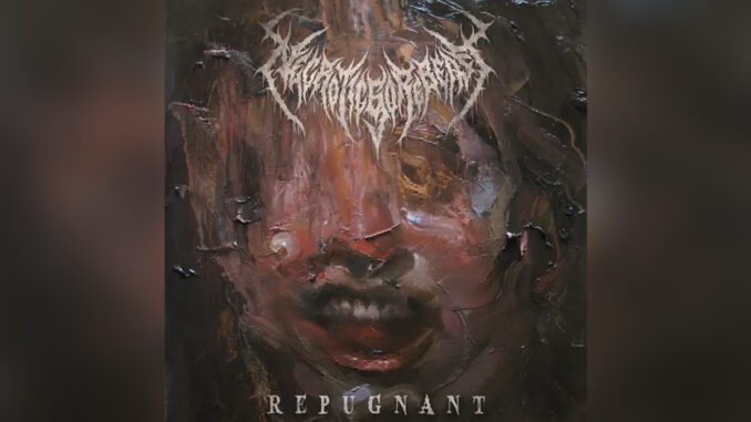 NECROTICGOREBEAST 'Repugnant' - Cover Photo