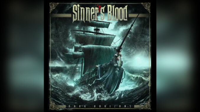 SINNERS BLOOD 'Dark Horizons' - Cover Photo