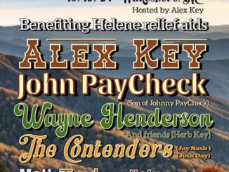 Country Singer-Songwriter John PayCheck Joins Fellow Country Artist Alex Key & Others For Hurricane Helene Relief Event, Appalachian Aid Music Festival In Wilkesboro, N.C., Saturday, October 19