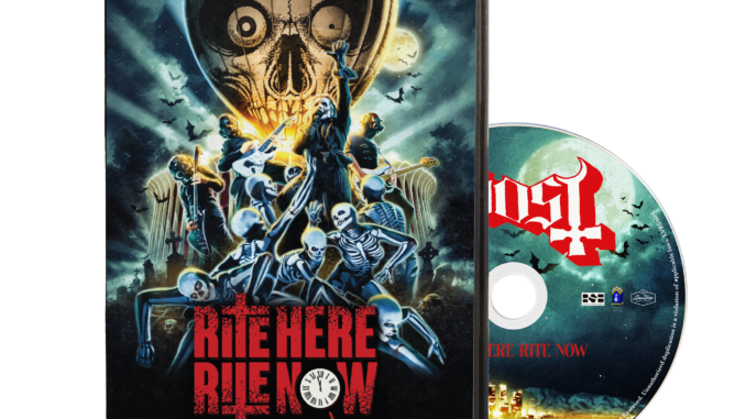 GHOST: RITE HERE RITE NOW Available for Pre-Order in 4K, Blu-Ray, DVD, VHS