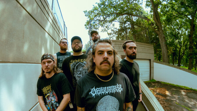 MAUL In The Jaws Of Bereavement, The Second LP From Vicious Fargo-Based Death Metal Quintet, Is Now Streaming In Its Entirety; Album Out Friday On 20 Buck Spin + US Tour Begins Next Week